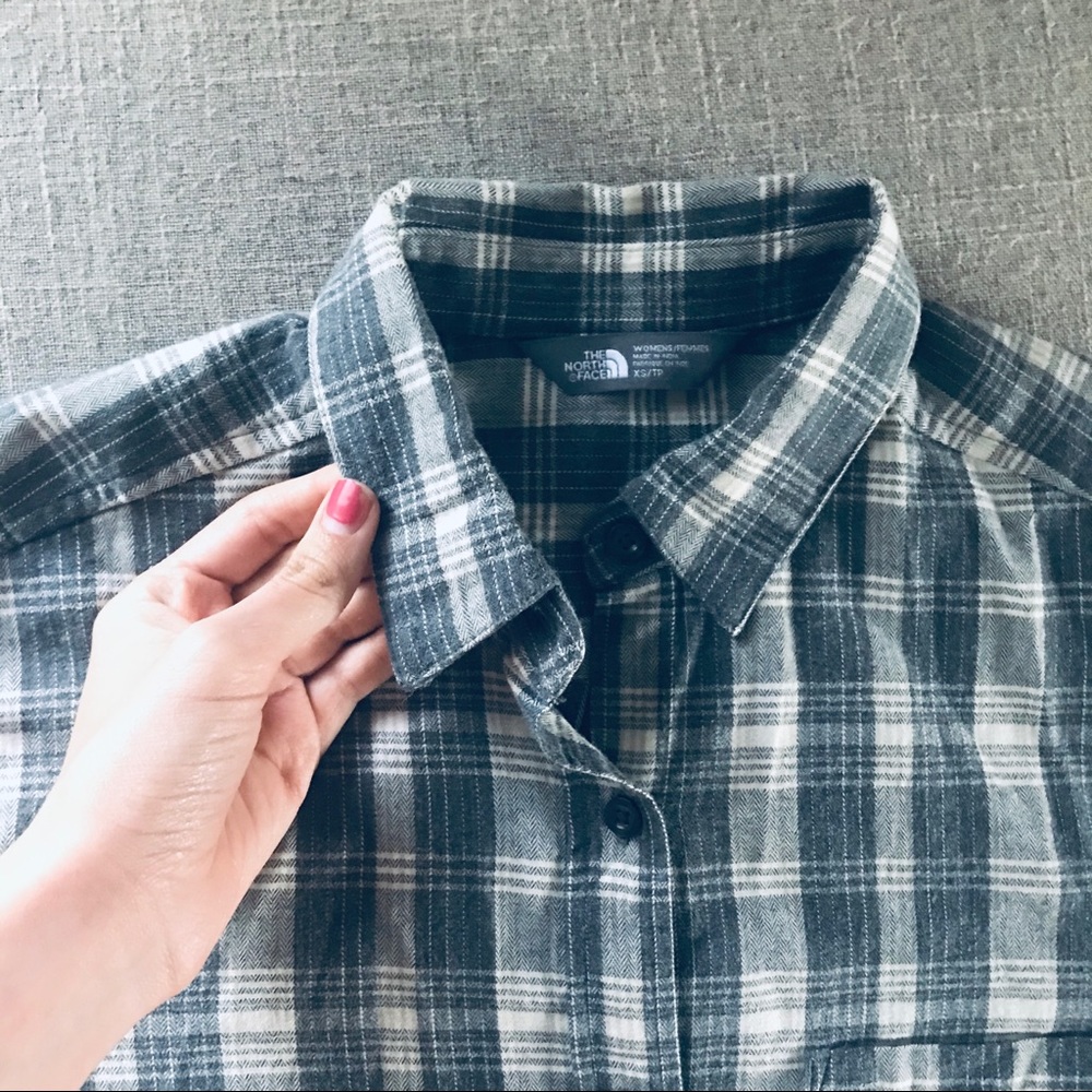 The North Face flannel shirt